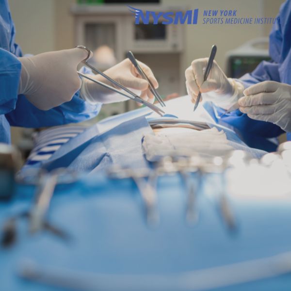 Pre-surgical conditioning session preparing an orthopedic patient before surgery at NYSMI